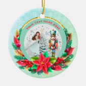 Nutcracker Christmas, Family Holiday Keepsake Gift Keramik Ornament (Vorne)