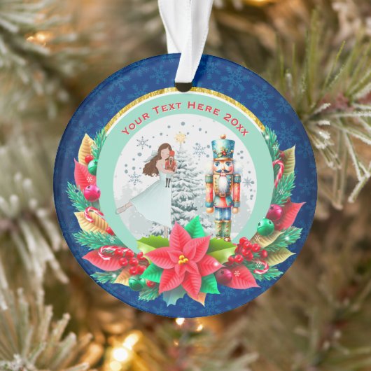 Nutcracker Christmas, Family Holiday Keepsake Gift Ornament (Baum)