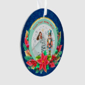 Nutcracker Christmas, Family Holiday Keepsake Gift Ornament (Vorderseite)