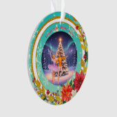 Nutcracker Christmas, Family Holiday Keepsake Gift Ornament (Vorderseite)