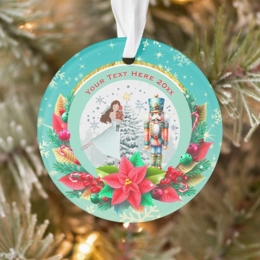 Nutcracker Christmas, Family Holiday Keepsake Gift Ornament (Baum)