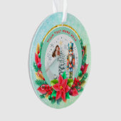 Nutcracker Christmas, Family Holiday Keepsake Gift Ornament (Vorderseite)