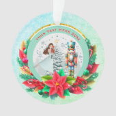 Nutcracker Christmas, Family Holiday Keepsake Gift Ornament (Vorderseite)