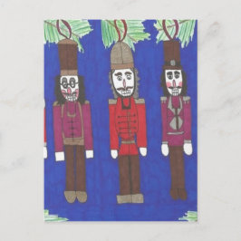 Nutcracker Christmas Feiertagspostkarte