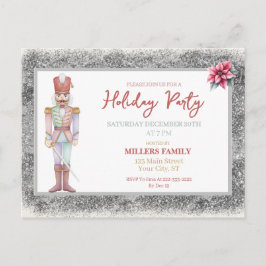 Nutcracker Christmas  Feiertagspostkarte