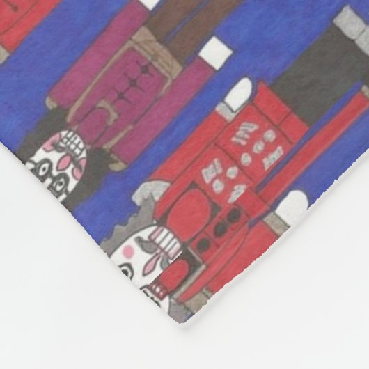 Nutcracker Christmas Fleecedecke (Ecke)