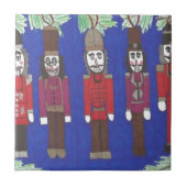 Nutcracker Christmas Fliese (Vorderseite)