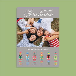 NUTCRACKER CHRISTMAS FOTO GREETCARD EINLADUNG