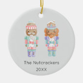 Nutcracker Christmas Foto Keramik Ornament (Vorne)