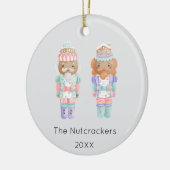 Nutcracker Christmas Foto Keramik Ornament (Links)