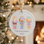 Nutcracker Christmas Foto Keramik Ornament