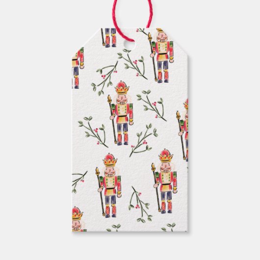 Nutcracker Christmas Geschenkanhänger (Vorderseite)