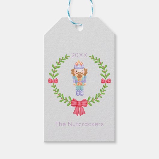 Nutcracker Christmas Geschenkanhänger (Vorderseite)