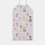 Nutcracker Christmas Geschenkanhänger (Rückseite)