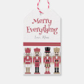 Nutcracker Christmas Geschenkanhänger (Vorderseite)