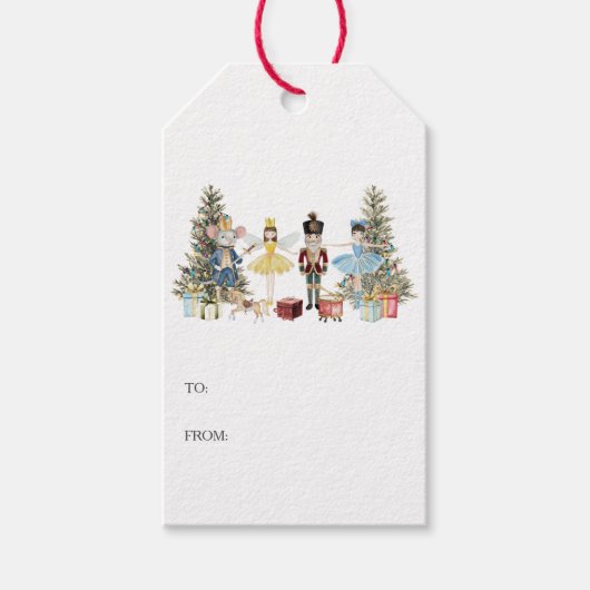 Nutcracker Christmas Geschenkanhänger (Vorderseite)