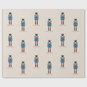 Nutcracker Christmas Geschenkpapier (Flach)