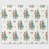 Nutcracker Christmas Geschenkpapier (Flach)