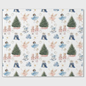 Nutcracker Christmas Geschenkpapier (Flach)