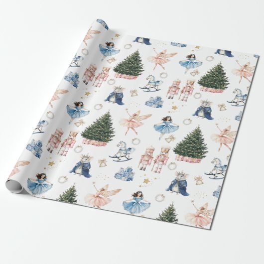 Nutcracker Christmas Geschenkpapier (Ungerollt)
