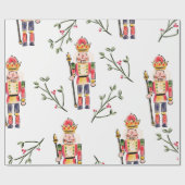 Nutcracker Christmas Geschenkpapier (Flach)