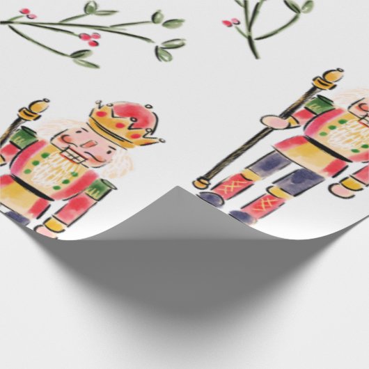 Nutcracker Christmas Geschenkpapier (Ecke)