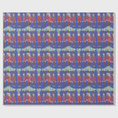 Nutcracker Christmas Geschenkpapier (Flach)