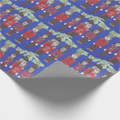 Nutcracker Christmas Geschenkpapier (Ecke)