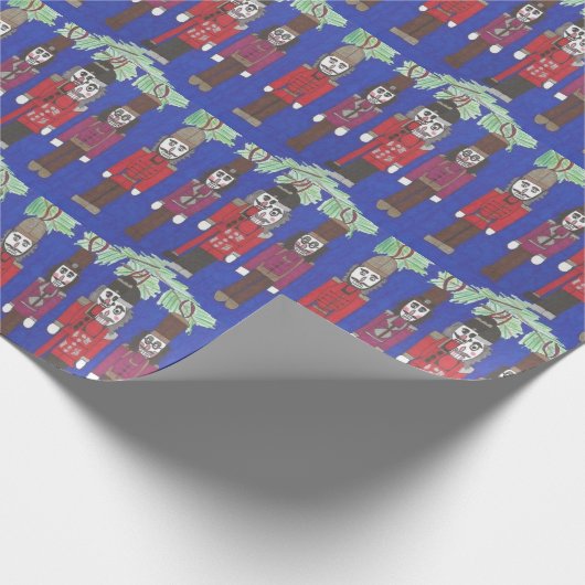 Nutcracker Christmas Geschenkpapier (Ecke)