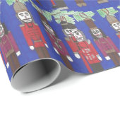 Nutcracker Christmas Geschenkpapier (Rolleneckpunkt)