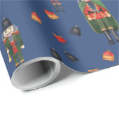 Nutcracker Christmas Geschenkpapier (Rolleneckpunkt)