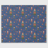 Nutcracker Christmas Geschenkpapier (Flach)