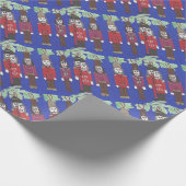Nutcracker Christmas Geschenkpapier (Ecke)