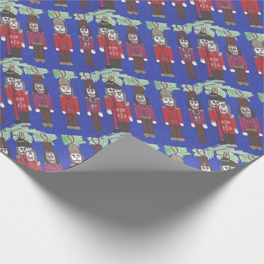 Nutcracker Christmas Geschenkpapier (Ecke)