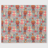 Nutcracker Christmas Geschenkpapier (Flach)