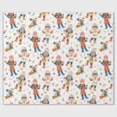 Nutcracker Christmas Geschenkpapier (Flach)