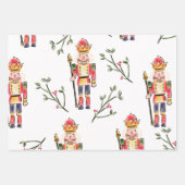 Nutcracker Christmas Geschenkpapier Set (Vorderseite 3)