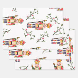 Nutcracker Christmas Geschenkpapier Set