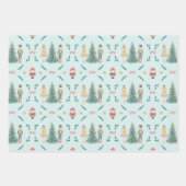 Nutcracker Christmas Geschenkpapier Set (Vorderseite 3)