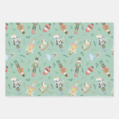 Nutcracker Christmas Geschenkpapier Set (Vorderseite 2)