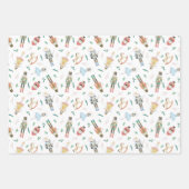 Nutcracker Christmas Geschenkpapier Set (Vorderseite)