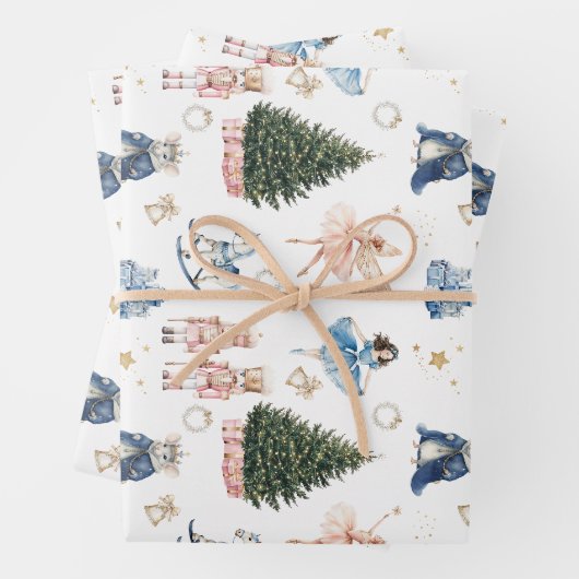 Nutcracker Christmas Geschenkpapier Set (Beispiel)