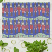 Nutcracker Christmas Geschirrtuch (Gefaltet)