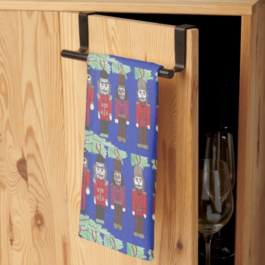 Nutcracker Christmas Geschirrtuch (Drittel gefaltet)