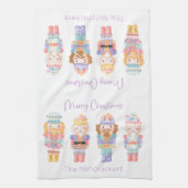 Nutcracker Christmas Geschirrtuch (Vertikal)
