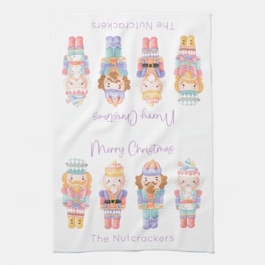 Nutcracker Christmas Geschirrtuch (Vertikal)