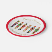 NUTCRACKER CHRISTMAS GIFT STICKER PAPPTELLER (Schrägansicht)