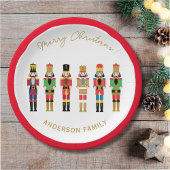 NUTCRACKER CHRISTMAS GIFT STICKER PAPPTELLER
