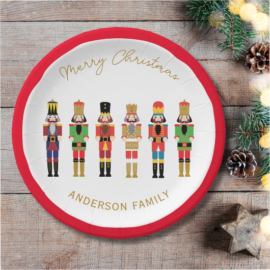 NUTCRACKER CHRISTMAS GIFT STICKER PAPPTELLER