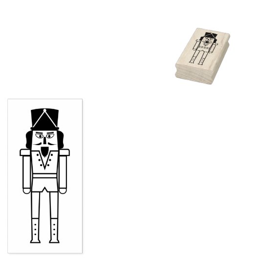 Nutcracker Christmas Gummistempel (Stempel)